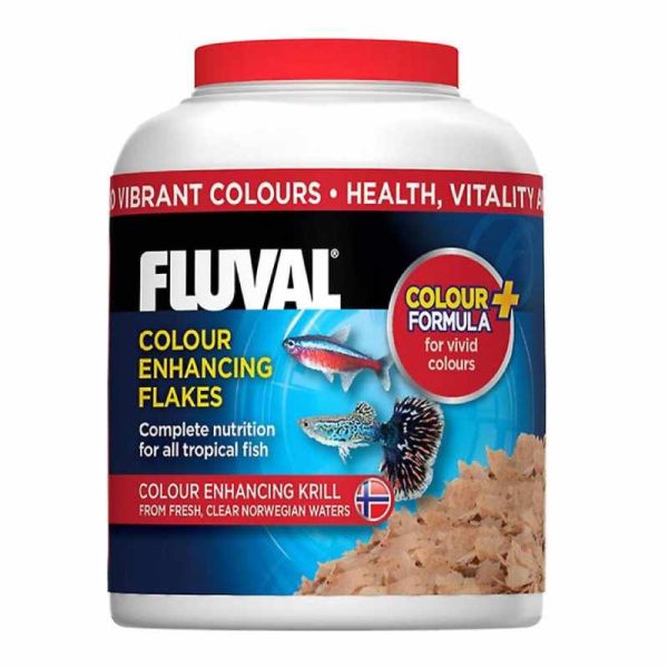 غذای رنگ پولکی فلووال – Color enhancing flakes fluval